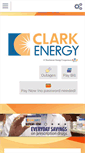 Mobile Screenshot of clarkenergy.com